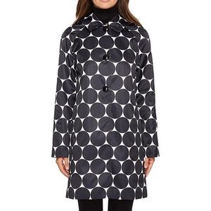 ADORABLE Kate Spade Polka Dot Rain Slicker LARGE